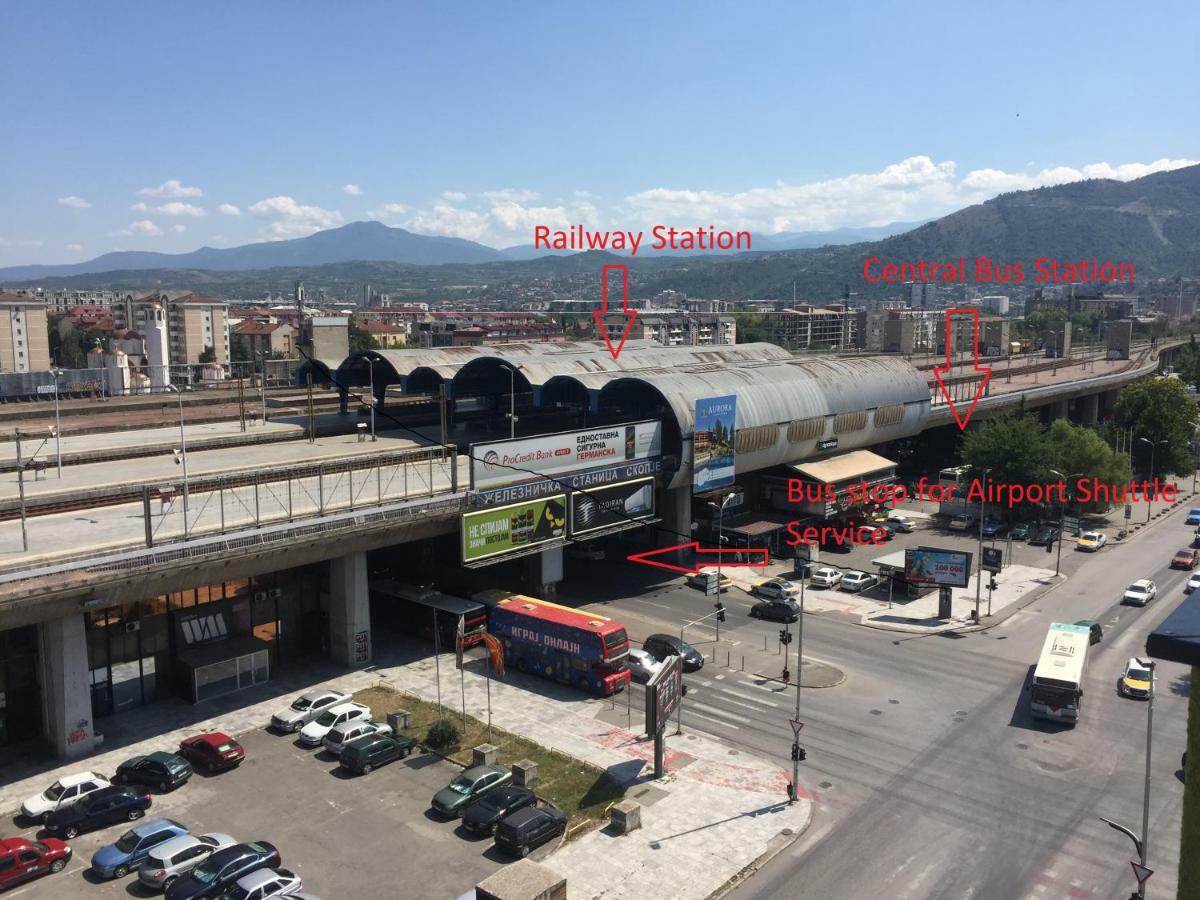 Skopje Station Apartment エクステリア 写真